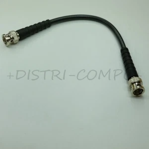 Cordon BNC mâle vers BNC mâle RG59 75ohm 0m25 115101-20 Amphenol RF - Zdjęcie 1 z 2