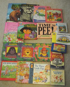 Lot of 18 Children's books Dora Nursery Rhymes D.W. First Tomato Fairyland - Bild 1 von 1