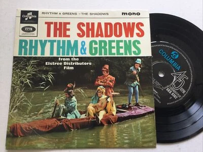 The Shadows: Rhythm And Greens EP  SEG 8362 N Mint 7” Vinyl Single: Free UK Post Foto 1 de 4