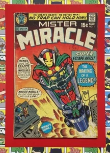 MISTER MIRACLE #1 - APR 1971 - 1st MISTER MIRACLE APPEARANCE - VG (4.0) CENTS! - Picture 1 of 3