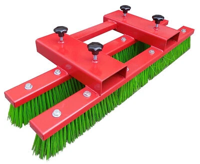 VENODO Kehrbesen für Stapler Zinken 120 cm breite Staplerbesen für Stapler Zinken