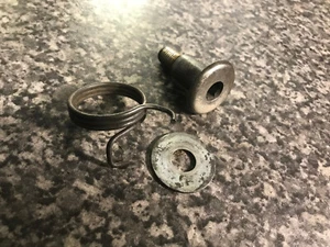 Ducati aluminium 600SS 750SS 900SS 91-98 rear foot brake lever pivot bolt/spring - Picture 1 of 1