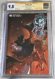 BATMAN #108 CGC 9.8 Venom Joker Sketch & Signature By Natwa- Dell’Otto Variant - Picture 1 of 4