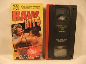 WWF Raw Hits 1995 VHS Tape Wrestling TitanSports 52106-3 Lex Luger WWE Vintage - Picture 1 of 3