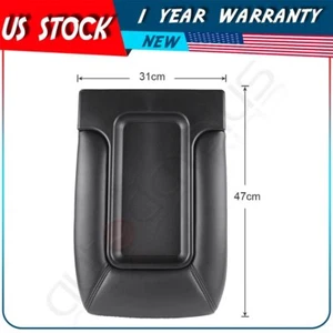Kit de reparación de reposabrazos con tapa de consola central para Chevy Silverado Avalanche 99-07 negro - Imagen 1 de 11