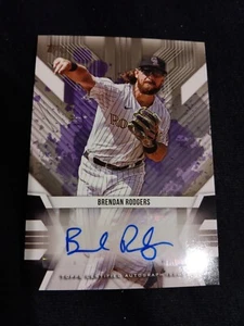 2022 Topps UK Brendan Rodgers superstars Autograph Rockies #BSA-BR Auto - Picture 1 of 2