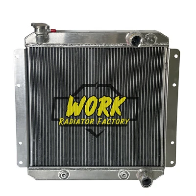 Aluminum Radiator for 1958-1984 1968 1978 Toyota Land Cruiser FJ40 LS Engine - Image 1 of 4