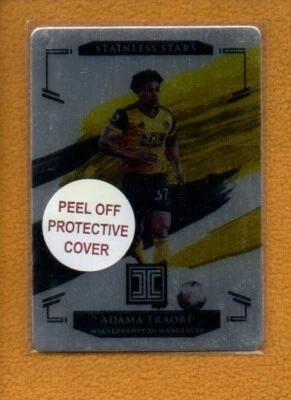 Adama Traore 2020-21 Panini Impeccable SC Premier Stainless Stars #17 /57 - Image 1 of 2