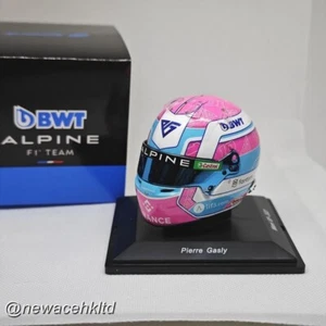 Pierre Gasly - BWT Alpine Miami GP 2023 Helmet SPARK MODEL 1/5 #5HF105 - Picture 1 of 2
