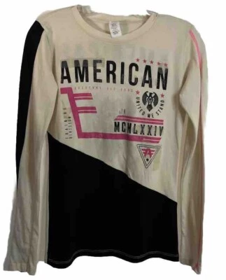 American Fighter Colwell Women’s Graphic T-shirt Size XS Color Block Street Wear - Image 1 of 4