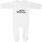 'Merry Christmas' Baby Romper Jumpsuits / Sleep suits (SS009922)