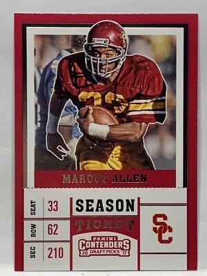 2017 Panini Contenders Draft Picks Football #1-300  Vet & RC - You Pick - (b147) - Image 1 of 3