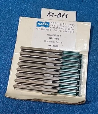 PACK DE 8 PIEZAS NAGEL NE-2989 ACABADO DIAMANTE D35  Foto 1 de 3
