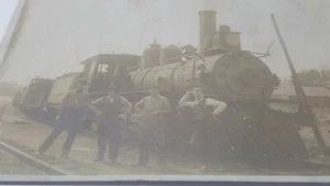 Vintage Train Locomotive  RPPC ? Postcard P163 - Picture 1 of 6
