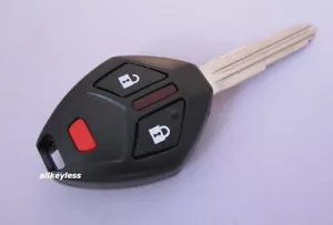 OEM MITSUBISHI ENDEAVOR keyless entry remote fob transmitter +NEW KEY CASE - Bild 1 von 2