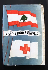 مجلة الصليب الأحمر اللبناني Croix Rouge Libanaise #28 Red Cross Magazine 1967 - Foto 1 di 4