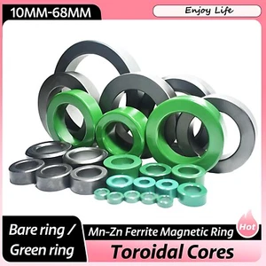Anti-interference Manganese Zinc Ferrite Rings Toroid Green / Bare Iron Core - Zdjęcie 1 z 23