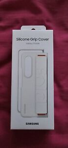 Samsung Silicone Grip Cover for Glaxy Z Fold4 - White