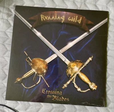 Running Wild - CROSSING THE BLADES - BLUE Vinyl - Bild 1 von 2