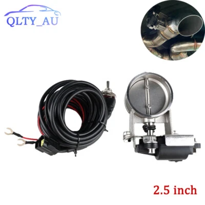 2.5" Electric Exhaust Control Valve Low Pressure For Exhaust Catback Downpipe - Image 1 of 4