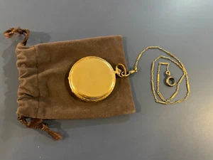 Men's Vintage 18k Pocket Watch with 15" chain, Ariston Suiza, Serial #1619322 - Picture 1 of 4