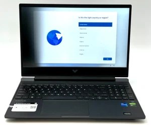 HP - Victus 15.6" -Intel i5-12450H - 8GB Memory - NVIDIA GF GTX 1650 (DMG SCRN) - Picture 1 of 13