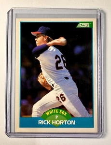 1989 Score Baseball Card #145 Rick Horton White Sox Pitcher Card - Picture 1 of 2