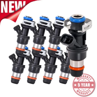 Inyectores de combustible 8 piezas 25317628 para GMC Yukon Denali XL V8 6,0 2005-2006 Foto 1 de 4