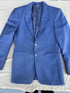 Burberry London Wool Blazer Jacket Size 46r - Picture 1 of 9