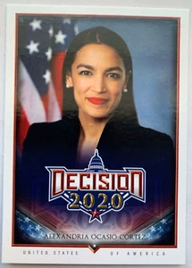 2020 DECISIONE ALEXANDRIA OCASIO-CORTEZ SCHEDA BASE #378 AOC - Foto 1 di 1