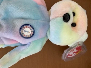 Ty Beanie Babys selten ausgemustert B Bär 1999 über 20 Jahre gelagert - Bild 1 von 5