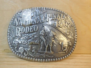 1992 National Rodeo Finals Commemorative Belt Buckle New in Package - Picture 1 of 2