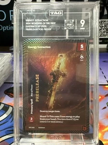 Energy Extraction - Wonders Of the First Foil PRERELEASE Only /24 Made #333 - Bild 1 von 1