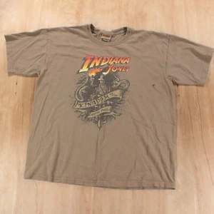 Lucasfilm Indiana Jones Kingdom of the Crystal Skull t-shirt XL vtg 90s y2k usa  - Picture 1 of 6
