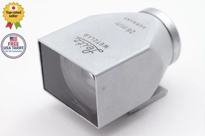 [Quase perfeito] Leitz Leica 28mm SLOOZ 12007 Visor Leitz Wetzlar do Japão - Imagem 1 de 4