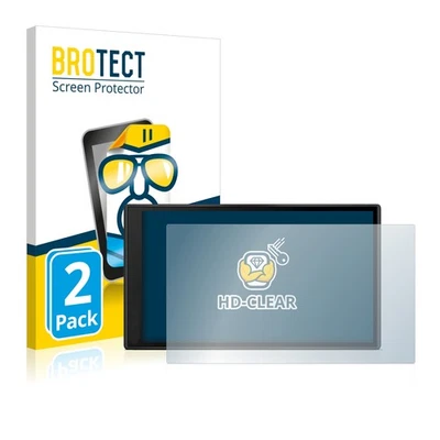 2x Display Schutz Folie für Garmin DriveSmart 66 Zubehör Transparent - Bild 1 von 4