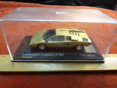 Lamborghini Countach LP 400 Diecast Gold (Oro Metallic 1 of 5,808) - 1/43 Scale - Image 1 of 4