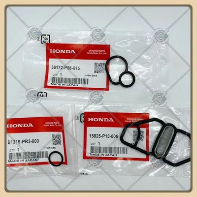 NEW Solenoid Gaskets Upper & Lower For Honda 1993-2001 Prelude Dohc Vtec H22A - Image 1 of 4