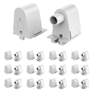 (12-Pairs) Single Pin FA8 Tombstone - Non-Shunted T8/T10/T12 Socket Lampholde... - Picture 1 of 7