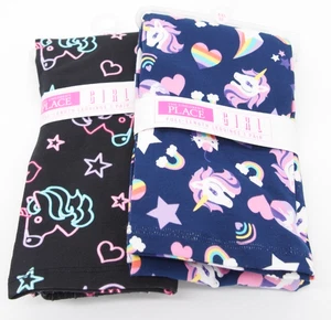 Lote 2x LEGGING UNICORNIO Pastel Neón Niña Lugar Infantil Largo Completo Talla 16 XXL - Imagen 1 de 6