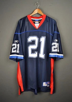 复古 Reebok Buffalo Bills #21 Willis McGahee NFL 球衣男式 2XL — 第 1/4 张图片