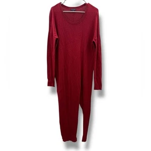 Universal Standard Asymmetric Tunic Sweater Women's Size XS Red Long Sleeve - Picture 1 of 11