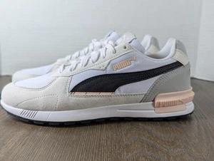 NUOVE scarpe da corsa Puma Graviton sneakers donna 7,5 bianco grigio rosa 385376-05 - Foto 1 di 19