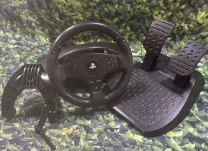 Thrustmaster T80 PlayStation PS3 PS4 Racing Steering Wheel & Pedals Wired Black - Picture 1 of 5