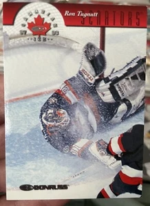 1997-98 Donruss Canadian Ice Ron Tugnutt #63 Ottawa Senators Goalie  - Picture 1 of 2