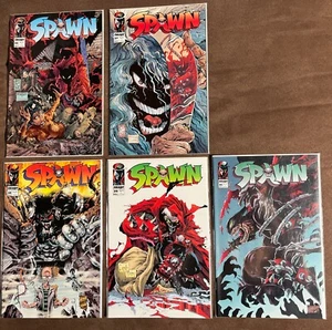 Spawn Comic Book Lot Image 1995 1996 # 36-40 All Nice! 5 Book Run - Picture 1 of 6
