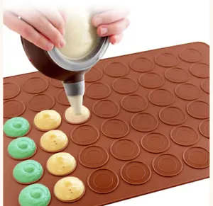 Macaron Matte Silikon Backform Doppelkekse Backform Kekse Pralinen Macarons - Bild 1 von 2