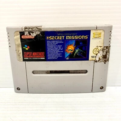Wing Commander: The Secret Missions - Nintendo SNES - Tested & Working - Image 1 of 3