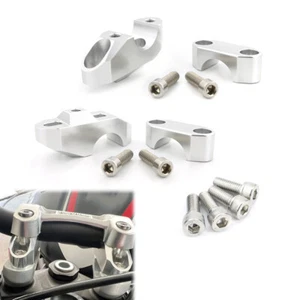 Adaptadores elevadores de abrazadera de manillar offset aptos para BMW R1200R 2011-2014 2013 - Imagen 1 de 16