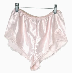 Vintage 80'S  MAIDENFORM PANTY S LACE  Tap Shorts Hi Cut pink - Picture 1 of 8